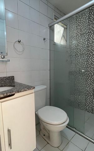 Apartamento para alugar com 68m², 3 quartos e 1 vaga Apartamento para alugar com 68m², 3 quartos e 1 vagaBanheiro Social