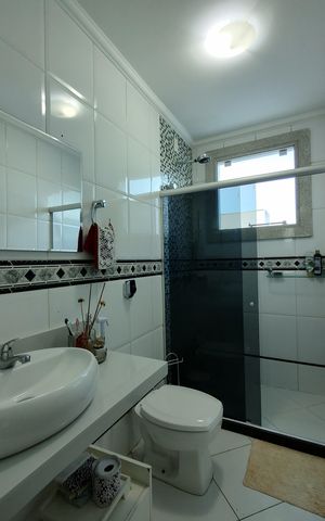 Casa de condomínio à venda com 485m², 4 quartos e 5 vagasBanheiro da Suíte 3
