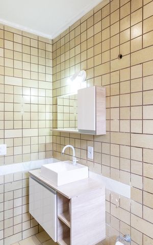 Casa para alugar com 42m², 1 quarto e sem vaga Casa para alugar com 42m², 1 quarto e sem vagaBanheiro