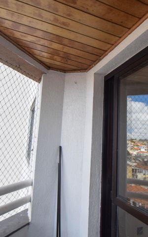 Apartamento à venda com 77m², 3 quartos e 2 vagasVaranda
