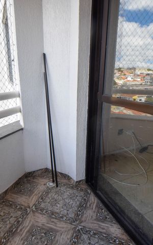 Apartamento à venda com 77m², 3 quartos e 2 vagasVaranda