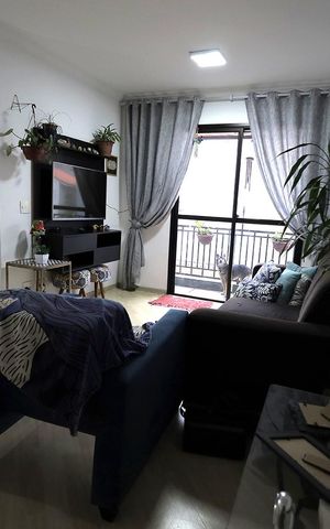 Apartamento à venda com 86m², 3 quartos e 2 vagas Apartamento à venda com 86m², 3 quartos e 2 vagasSala