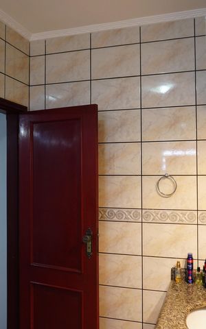Casa para alugar com 196m², 4 quartos e 3 vagasBanheiro da Suíte 