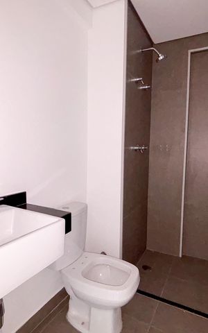 Studio para alugar com 20m², 1 quarto e sem vaga Studio para alugar com 20m², 1 quarto e sem vagaBanheiro