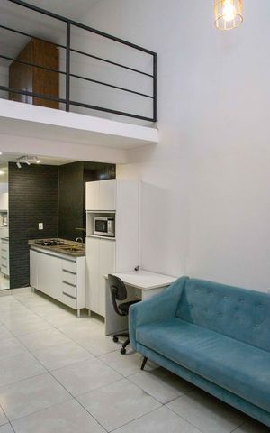 Studio para alugar com 40m², 1 quarto e sem vagaSala/Cozinha
