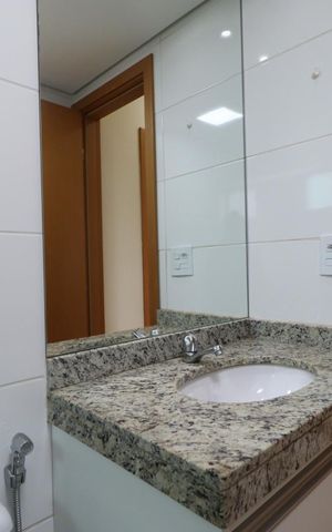 Apartamento para alugar com 56m², 2 quartos e 1 vaga Apartamento para alugar com 56m², 2 quartos e 1 vagaBanheiro