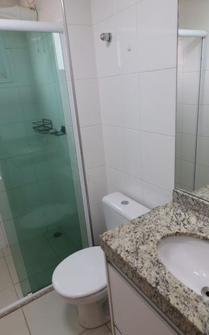 Apartamento para alugar com 56m², 2 quartos e 1 vaga Apartamento para alugar com 56m², 2 quartos e 1 vagaBanheiro