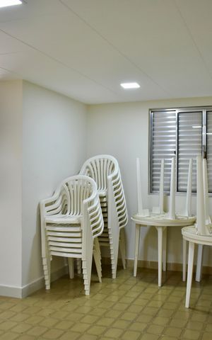 Apartamento à venda com 50m², 1 quarto e 1 vaga Apartamento à venda com 50m², 1 quarto e 1 vagaÁrea comum - Salão de festas