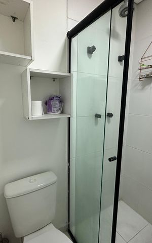 Apartamento para alugar com 48m², 1 quarto e 1 vagaBanheiro