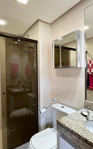 Apartamento à venda com 184m², 3 quartos e 2 vagas Apartamento à venda com 184m², 3 quartos e 2 vagasBanheiro da Suíte 2