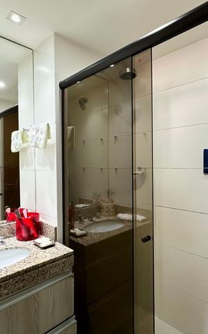 Apartamento à venda com 184m², 3 quartos e 2 vagas Apartamento à venda com 184m², 3 quartos e 2 vagasBanheiro