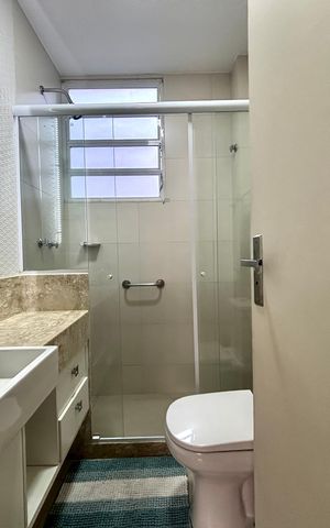 Apartamento à venda com 92m², 2 quartos e sem vaga Apartamento à venda com 92m², 2 quartos e sem vagaBanheiro da Suíte