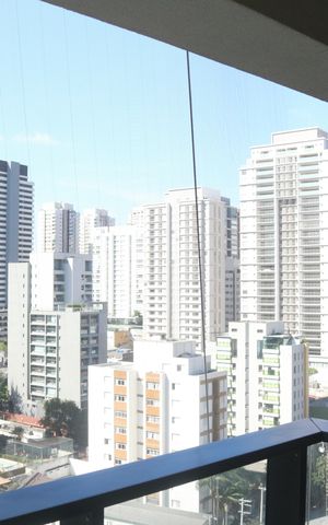 Studio à venda com 25m², 1 quarto e sem vagaVaranda