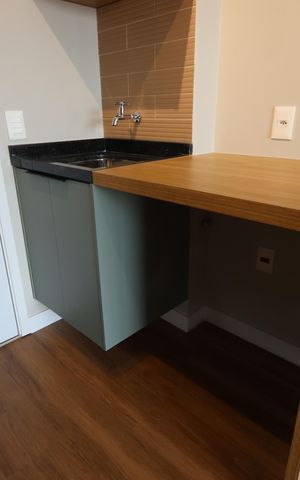 Apartamento para alugar com 30m², 1 quarto e sem vagaCozinha - Lavanderia