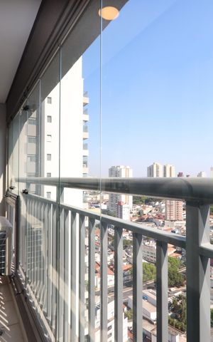 Apartamento para alugar com 30m², 1 quarto e sem vagaVaranda
