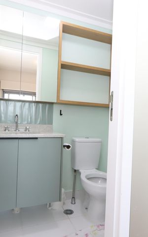 Apartamento para alugar com 30m², 1 quarto e sem vagaBanheiro da Suíte