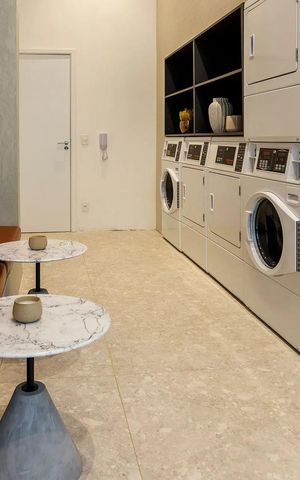 Studio para alugar com 25m², 1 quarto e sem vaga Studio para alugar com 25m², 1 quarto e sem vagaÁrea comum - Lavanderia