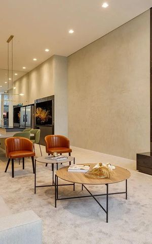 Studio para alugar com 25m², 1 quarto e sem vaga Studio para alugar com 25m², 1 quarto e sem vagaÁrea comum - Salão de festas