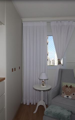 Apartamento à venda com 81m², 3 quartos e 2 vagasQuarto 1