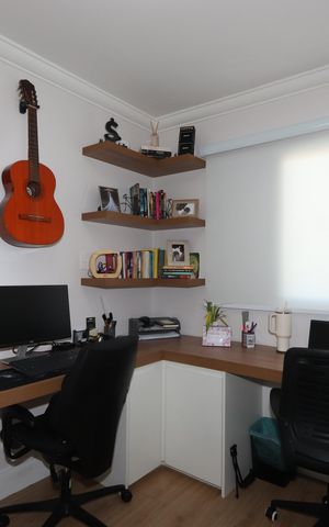 Apartamento à venda com 81m², 3 quartos e 2 vagasQuarto 2