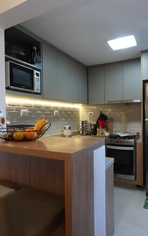 Apartamento à venda com 81m², 3 quartos e 2 vagasCozinha