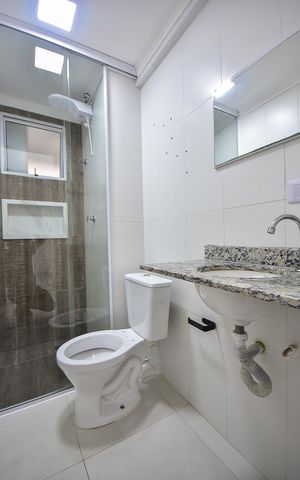 Apartamento para alugar com 65m², 2 quartos e 1 vagaBanheiro Social