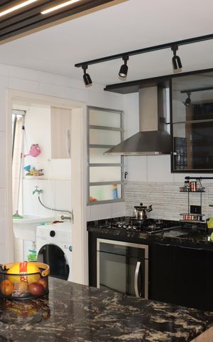 Casa de condomínio para alugar com 110m², 3 quartos e 2 vagasCozinha
