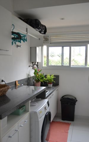 Apartamento à venda com 122m², 3 quartos e 3 vagasÁrea de Serviço