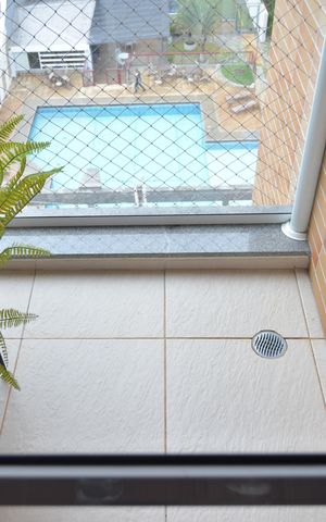 Apartamento à venda com 122m², 3 quartos e 3 vagasSacada da Suíte 1