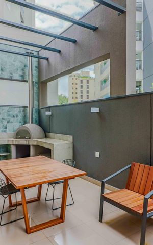 Studio para alugar com 22m², 1 quarto e sem vagaÁrea comum - Churrasqueira