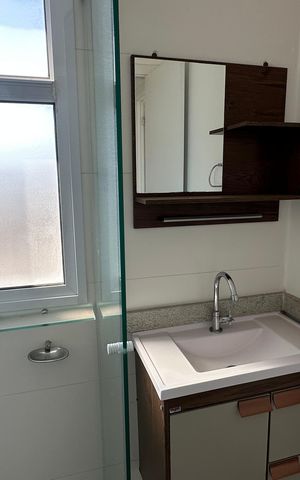 Apartamento para alugar com 55m², 2 quartos e 1 vagaBanheiro Social