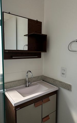 Apartamento para alugar com 55m², 2 quartos e 1 vagaBanheiro Social