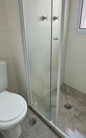 Apartamento para alugar com 55m², 2 quartos e 1 vagaBanheiro Social