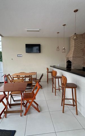 Apartamento à venda com 47m², 2 quartos e sem vagaÁrea comum - Churrasqueira