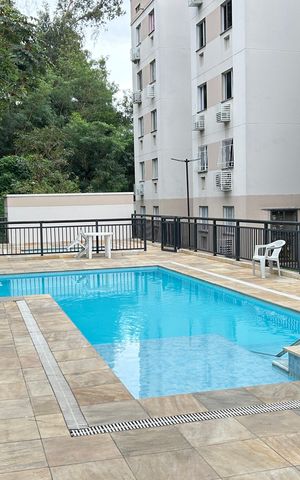 Apartamento à venda com 47m², 2 quartos e sem vagaÁrea comum - Piscina