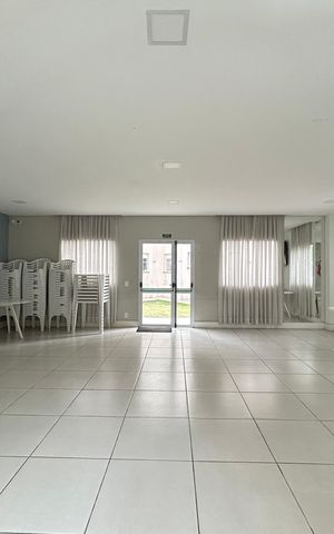 Apartamento à venda com 47m², 2 quartos e sem vagaÁrea comum - Salão de festas
