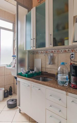 Apartamento à venda com 56m², 2 quartos e sem vagaCozinha e Área de Serviço