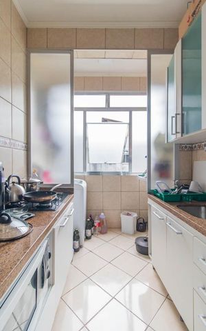 Apartamento à venda com 56m², 2 quartos e sem vagaCozinha e Área de Serviço