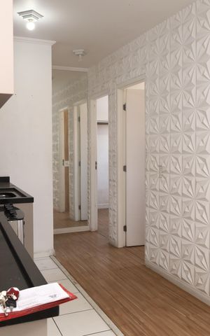 Apartamento à venda com 51m², 2 quartos e 1 vagaCozinha