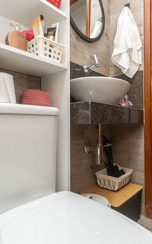 Apartamento à venda com 88m², 3 quartos e 1 vaga Apartamento à venda com 88m², 3 quartos e 1 vagaBanheiro da Suíte