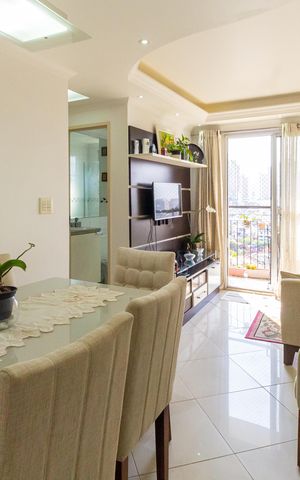 Apartamento à venda com 52m², 2 quartos e 1 vagaSala