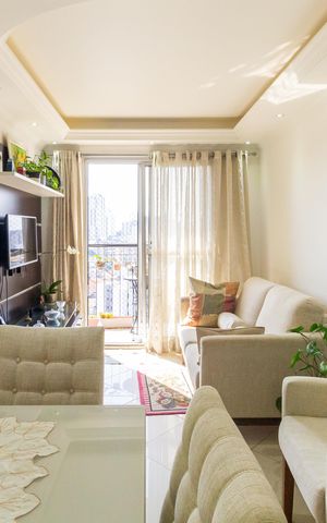Apartamento à venda com 52m², 2 quartos e 1 vagaSala