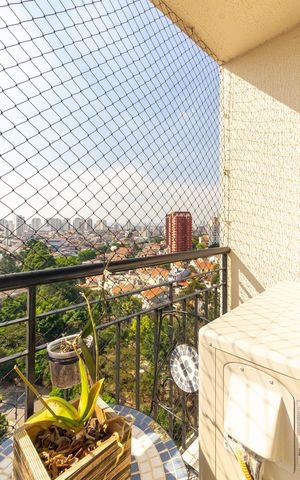 Apartamento à venda com 52m², 2 quartos e 1 vagaSacada