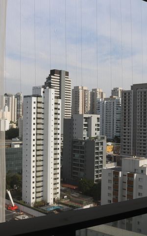 Studio à venda com 25m², 1 quarto e sem vagaVaranda