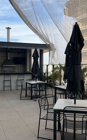 Studio à venda com 25m², 1 quarto e sem vaga Studio à venda com 25m², 1 quarto e sem vagaÁrea comum - Churrasqueira