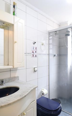Apartamento à venda com 74m², 2 quartos e sem vagaBanheiro