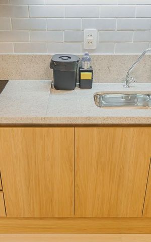Studio para alugar com 24m², 1 quarto e sem vagaCozinha