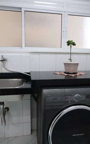 Apartamento à venda com 122m², 3 quartos e 2 vagasÁrea de Serviço