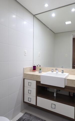 Apartamento à venda com 122m², 3 quartos e 2 vagasBanheiro da Suíte 2