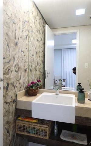 Apartamento à venda com 122m², 3 quartos e 2 vagasLavabo